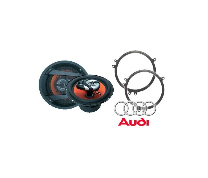 Audi A4 Saloon Juice JS63 Speaker Upgrade Package 